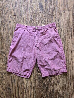 J. Crew Factory Men's 100% Cotton Shorts in Salmon EUC - Men's Size 30